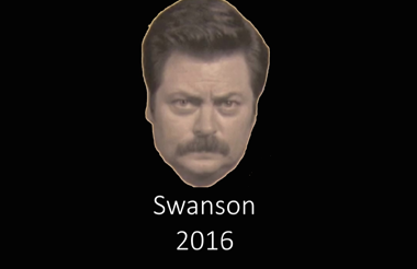 Fictional Character Ron Swanson Now Running for President